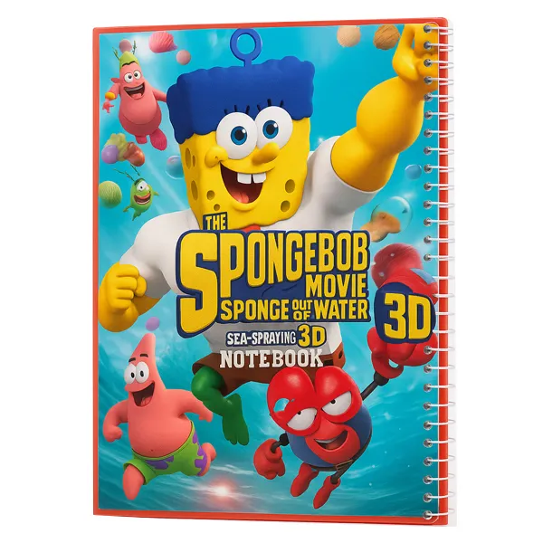 دفتر نقاشی 50 برگ جلد طلقی فانتزی