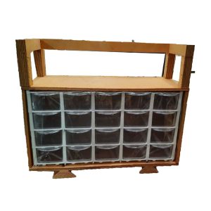 استند 20 خانه چوبی