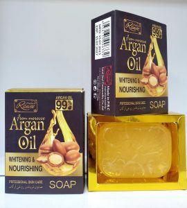 صابون سفید کننده روغن آرگان مراکشی
