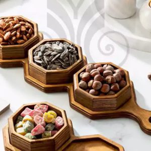 اردوخوری چوبی سه خانه محصولی مناسب برای آشپزخانه شما