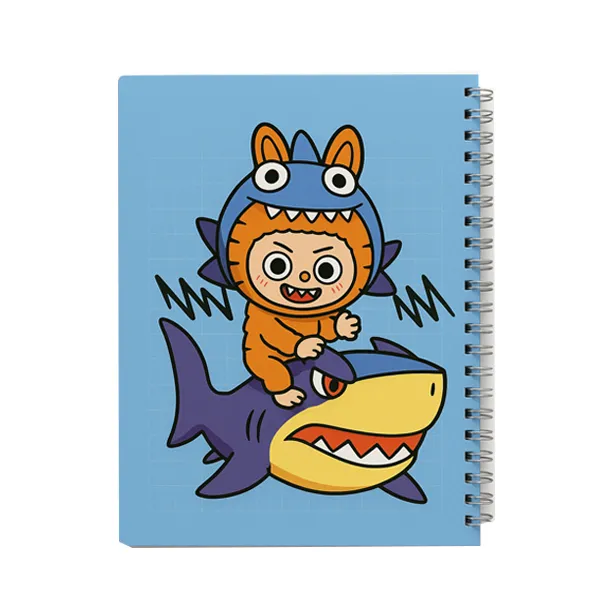 دفتر جلد سخت طرج لبوبو