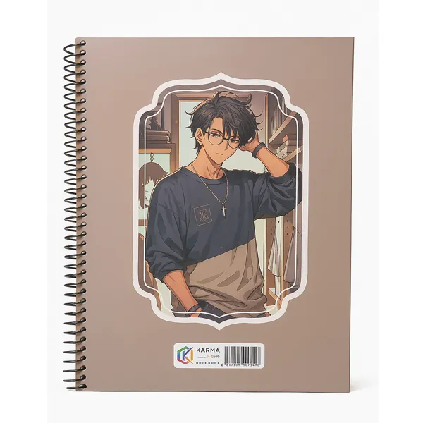 دفتر مشق 100 برک طرح کارتون