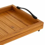 سینی چوبی چیتا چهار خانه
