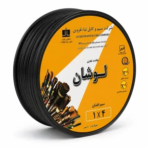کابل برق لوشان 1*4