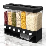 Mango 6-Compartment Grain & Spice Container